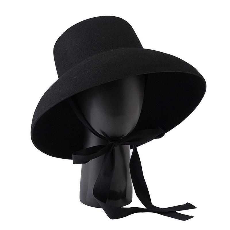 Fedora Hat Wool - Cappello in pura lana stile retrò