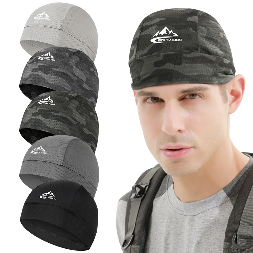 Skull Cap Helmet Liner - Berretto con teschio rinfrescante Berretto da