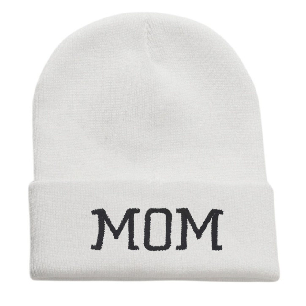 Beanie Cuffed Knit - Cappello Beanie Classico Coordinato Mamma Papà,