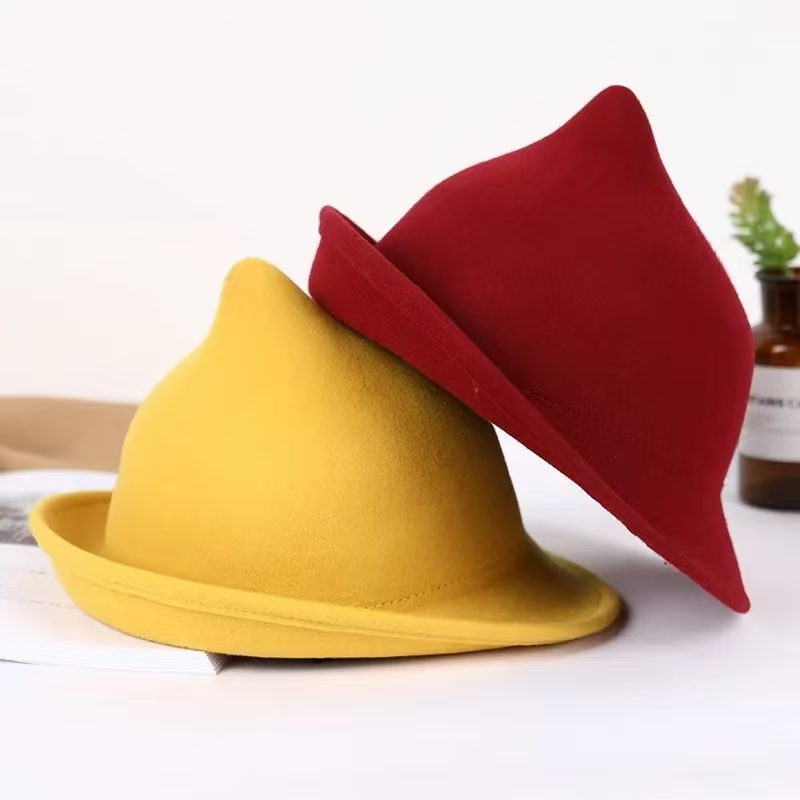 Fedora Hat Wool - 2025 Cappello da strega moderno in