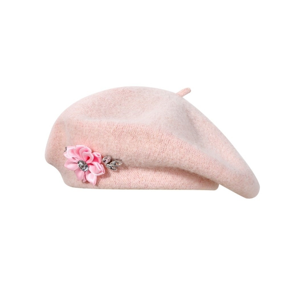 Beret French Wool - Elegante Berretto in Lana Tinta Unita