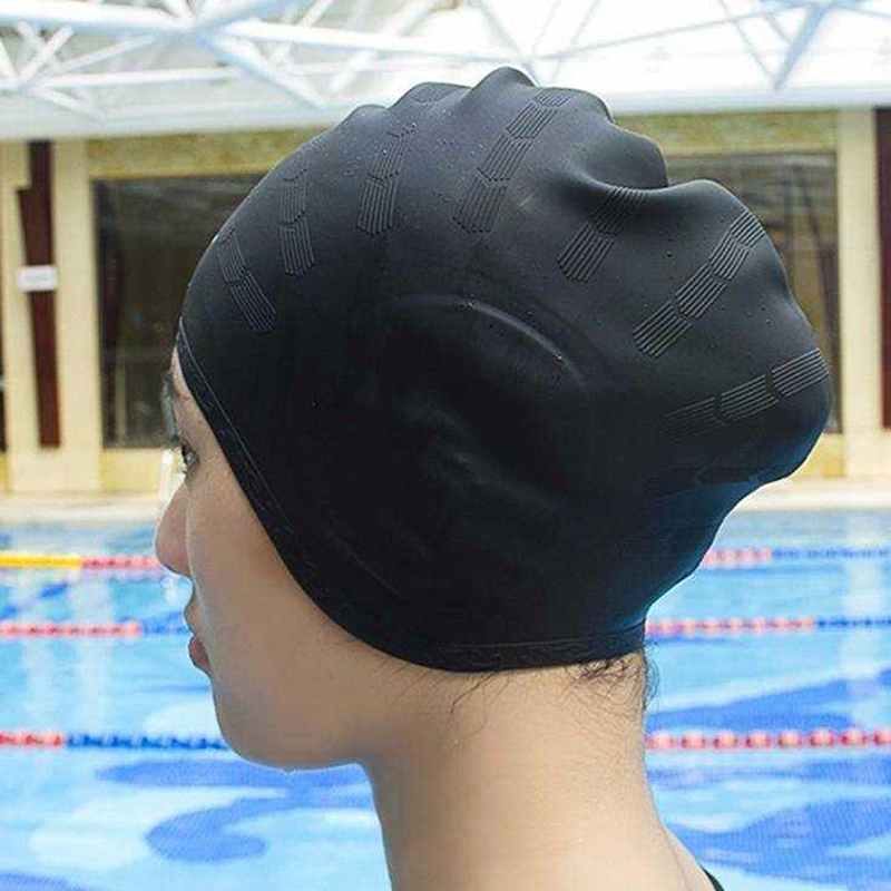 Swim Hat Silicone - Nuovo Cappello da Nuoto per Adulti