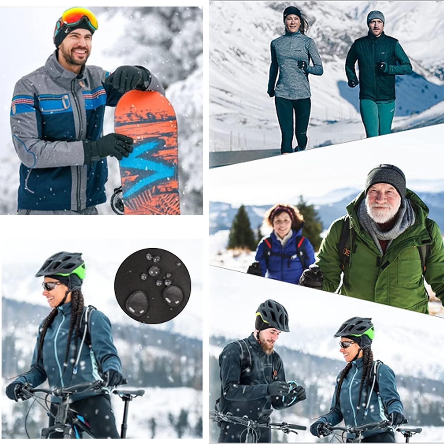 Skull Cap Helmet Liner - Berretto Termico Unisex Antivento in Pile