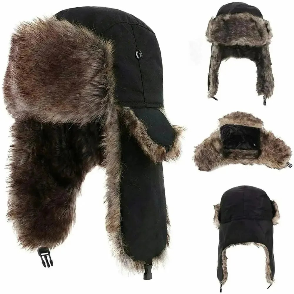 Winter Trapper Hat - Cappello Invernale da Uomo Stile Aviatore