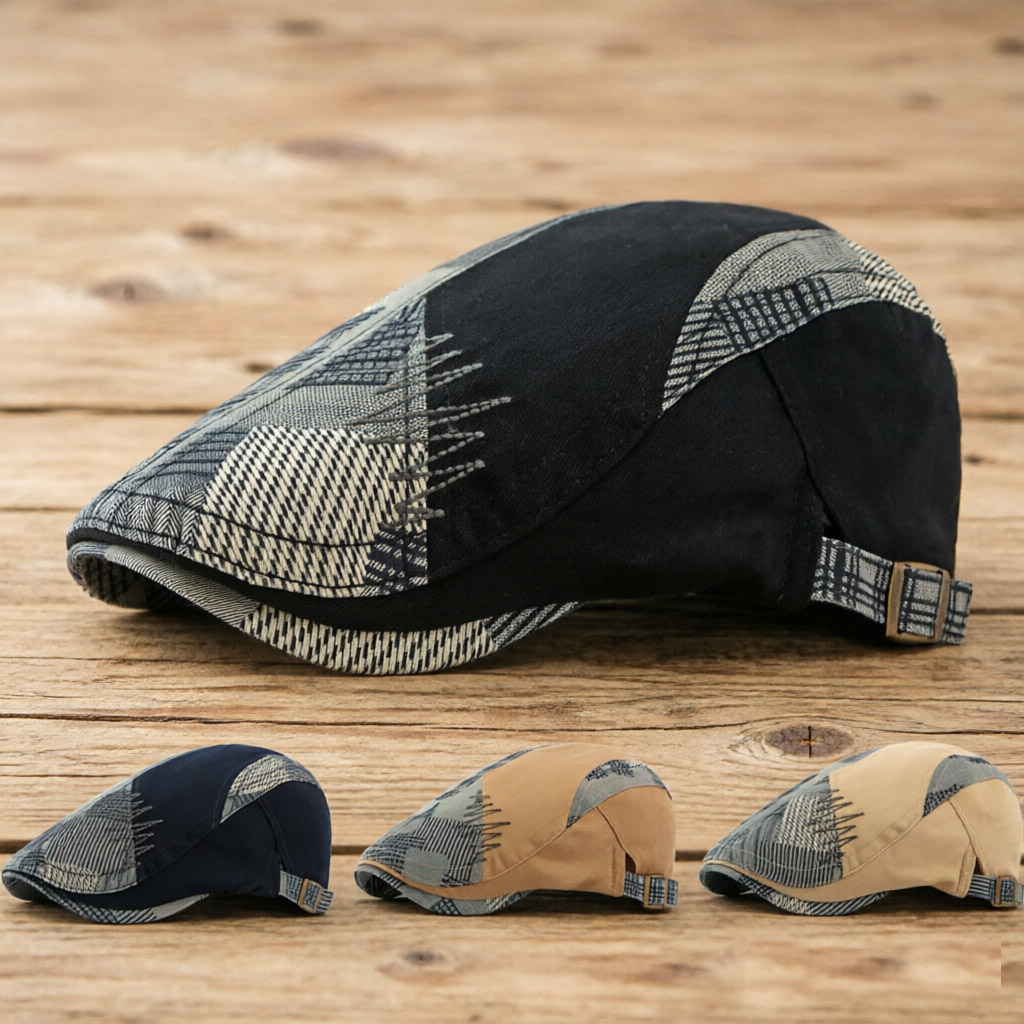 Newsboy Cap Ivy - Cappello da Uomo 100% Cotone Stile