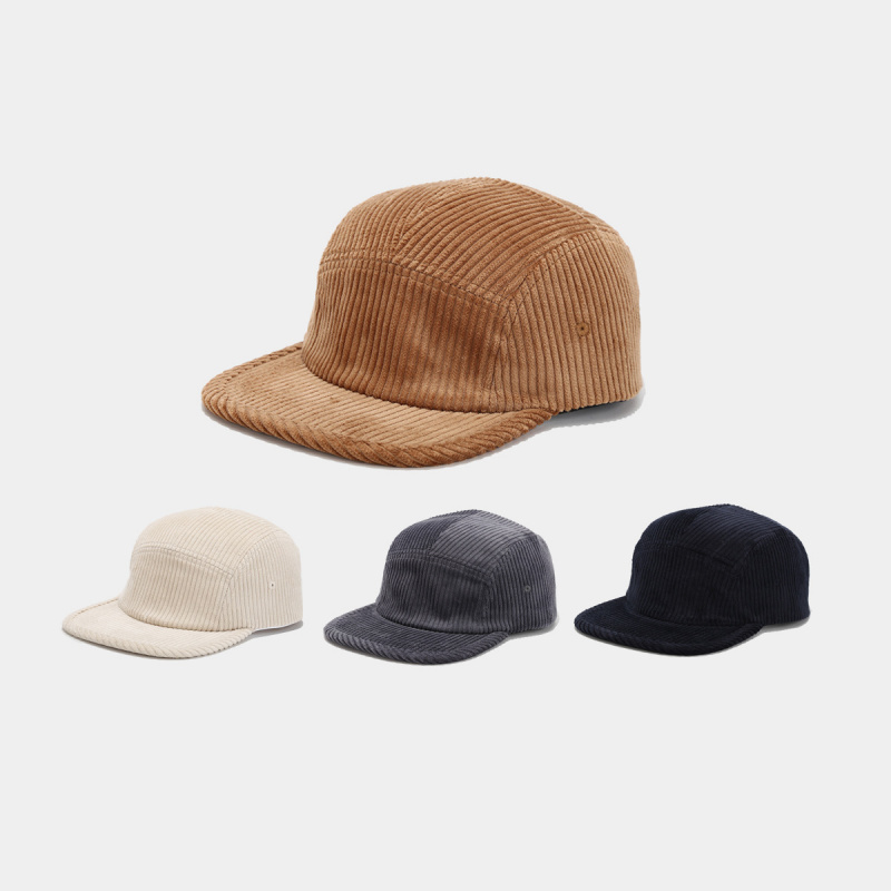 Corduroy Cap 5 Panel - Cappellino da Campo a 5 Pannelli