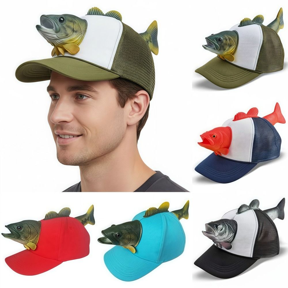 Trucker Cap Mesh - Divertente Cappello da Camionista 3D a