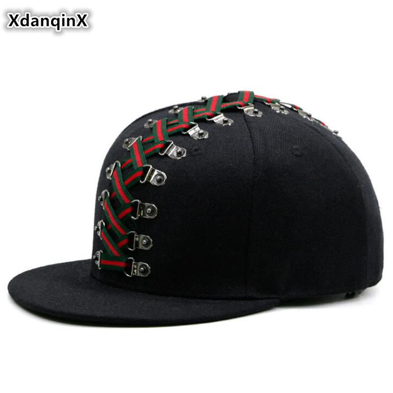 Snapback Hat Flat - Cappelli Hip Hop Stile Punk Novità,