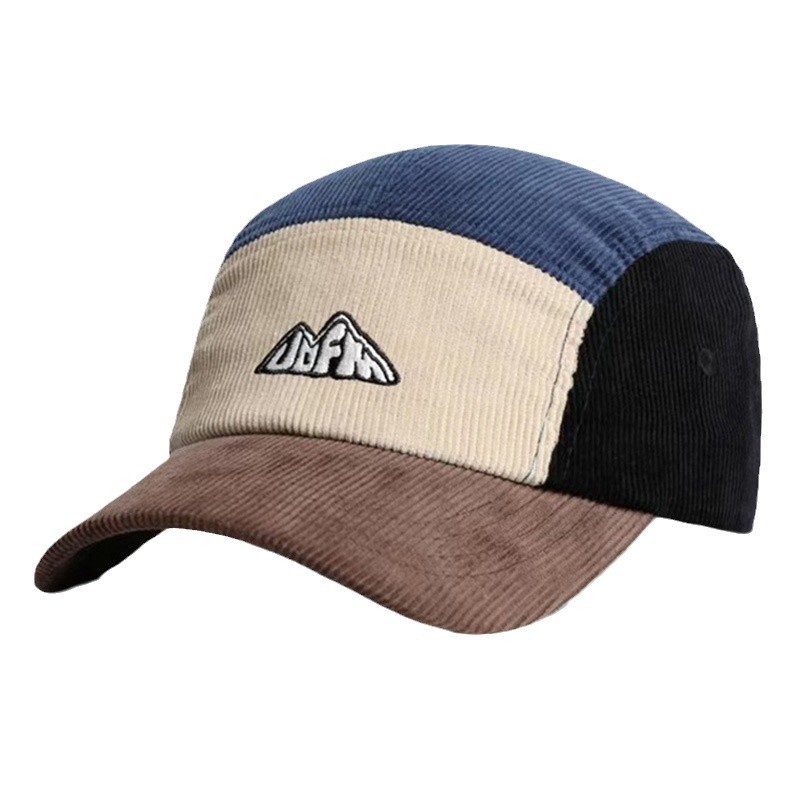 Corduroy Cap 5 Panel - Cappello con visiera da donna da