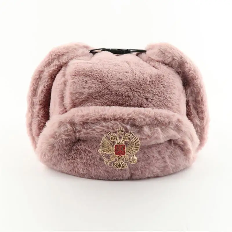 Winter Trapper Hat - Distintivo sovietico Colbacco Uomini e donne