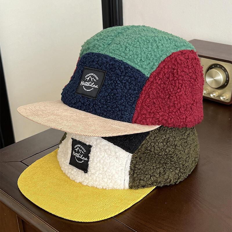 Corduroy Cap 5 Panel - Cappello in Pile a 5 Pannelli