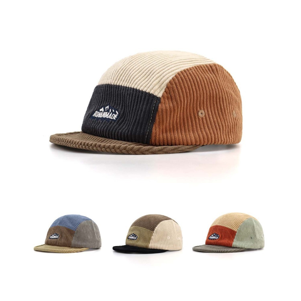Corduroy Cap 5 Panel - Cappello a 5 Pannelli con Visiera