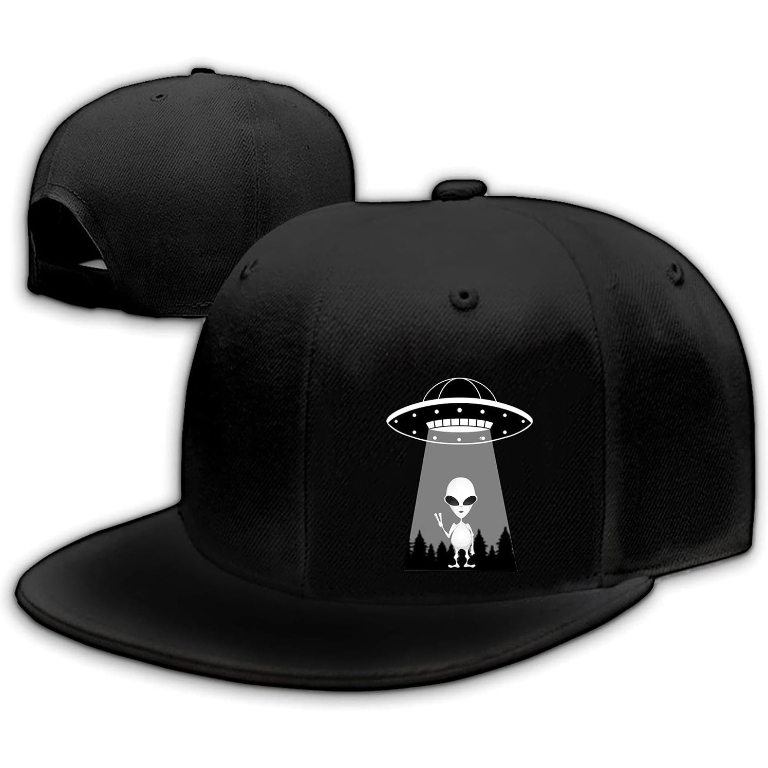 Snapback Hat Flat - Cappelli snapback Ufo Aliens da uomo