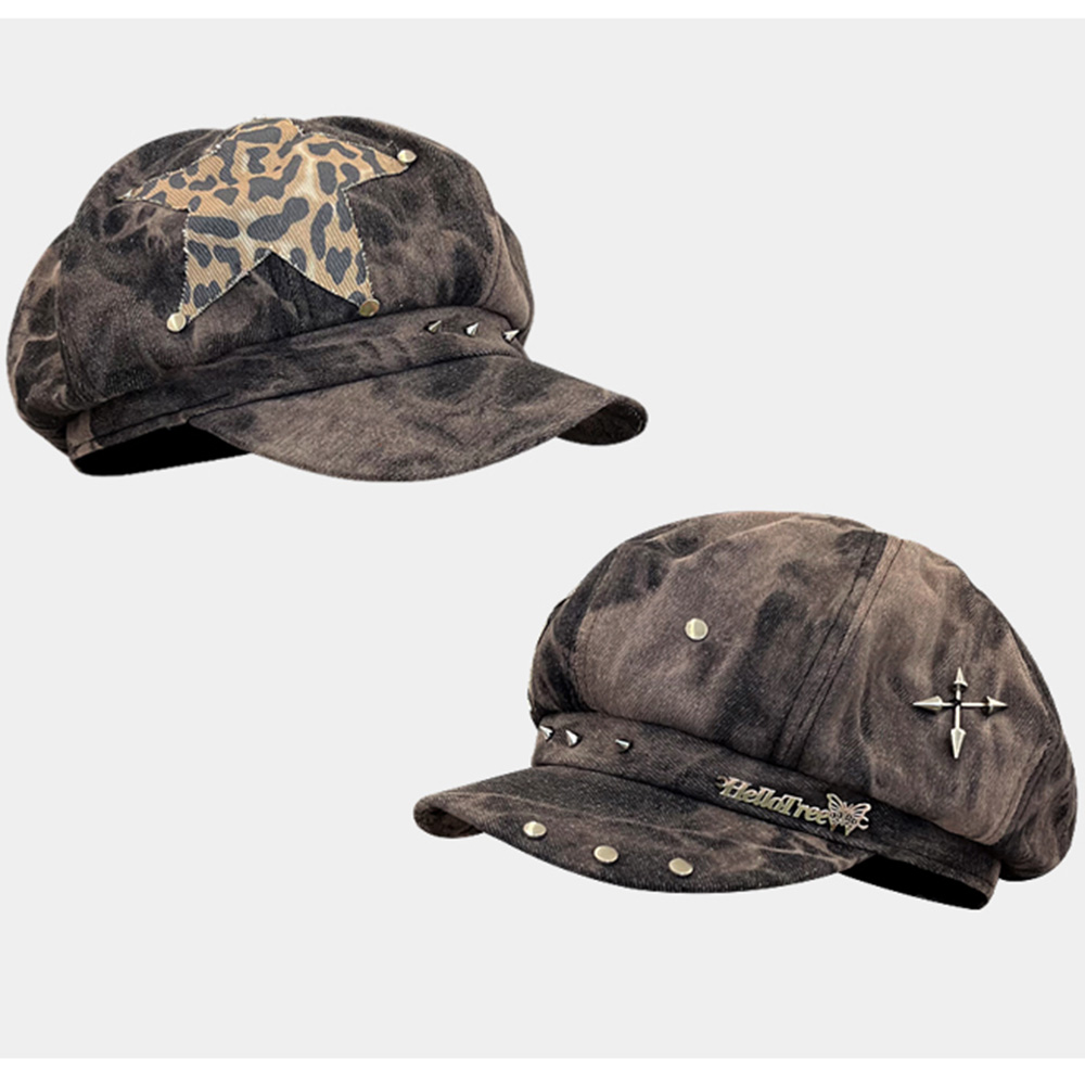 Dad Hat Cotton - Y2K Adesivo stella personalizzato Rivetto Design