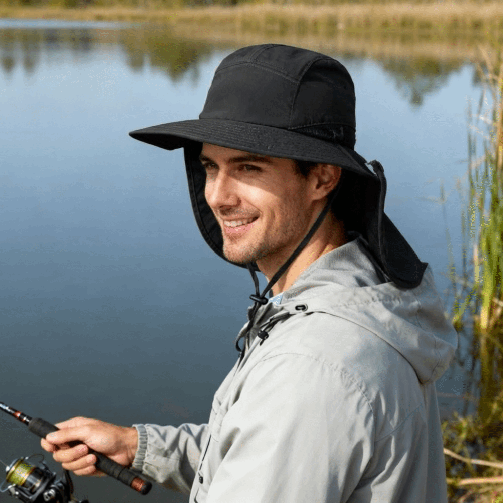 Bucket Hat Cotton - Cappello da Sole a Tesa Larga