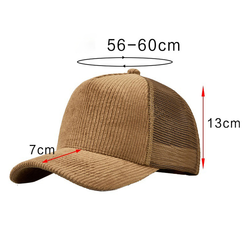 Berretto sportivo in rete di v - Corduroy Cap 5 Panel recensione e prezzo