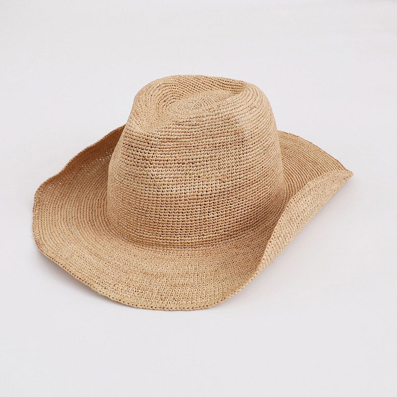 Cappello di paglia di rafia na - Cowboy Hat Straw recensione e prezzo
