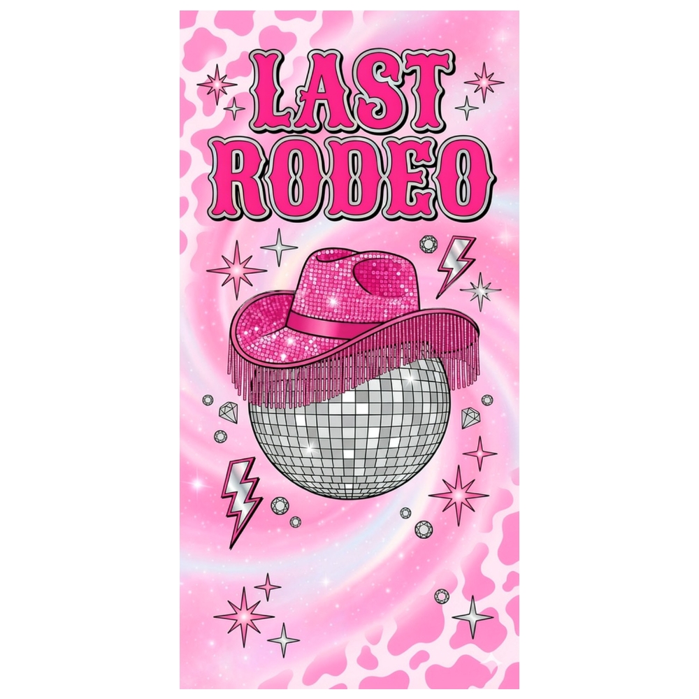 Sfondo Rosa 'Ultimo Rodeo' con - Cowboy Hat Straw recensione e prezzo