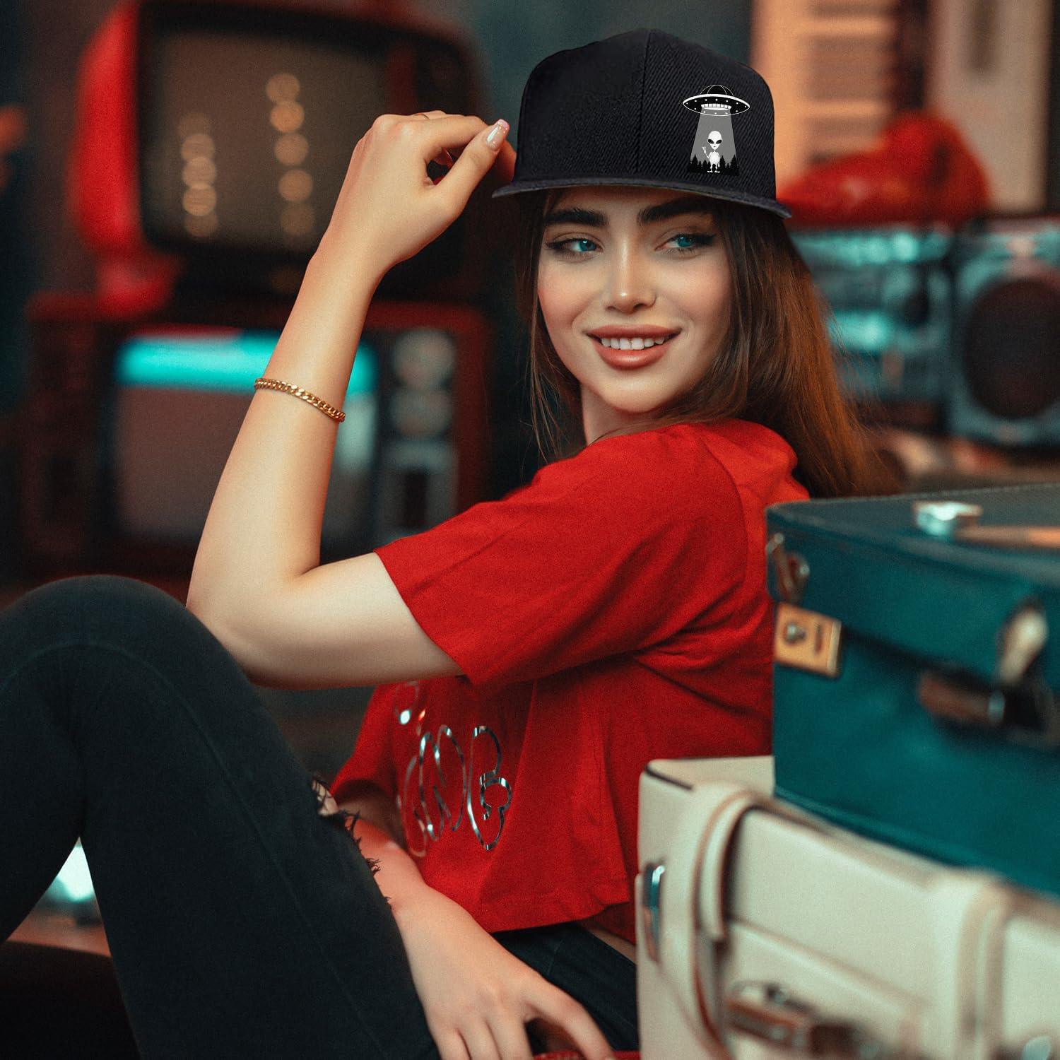 Cappelli snapback Ufo Aliens d - Snapback Hat Flat recensione e prezzo