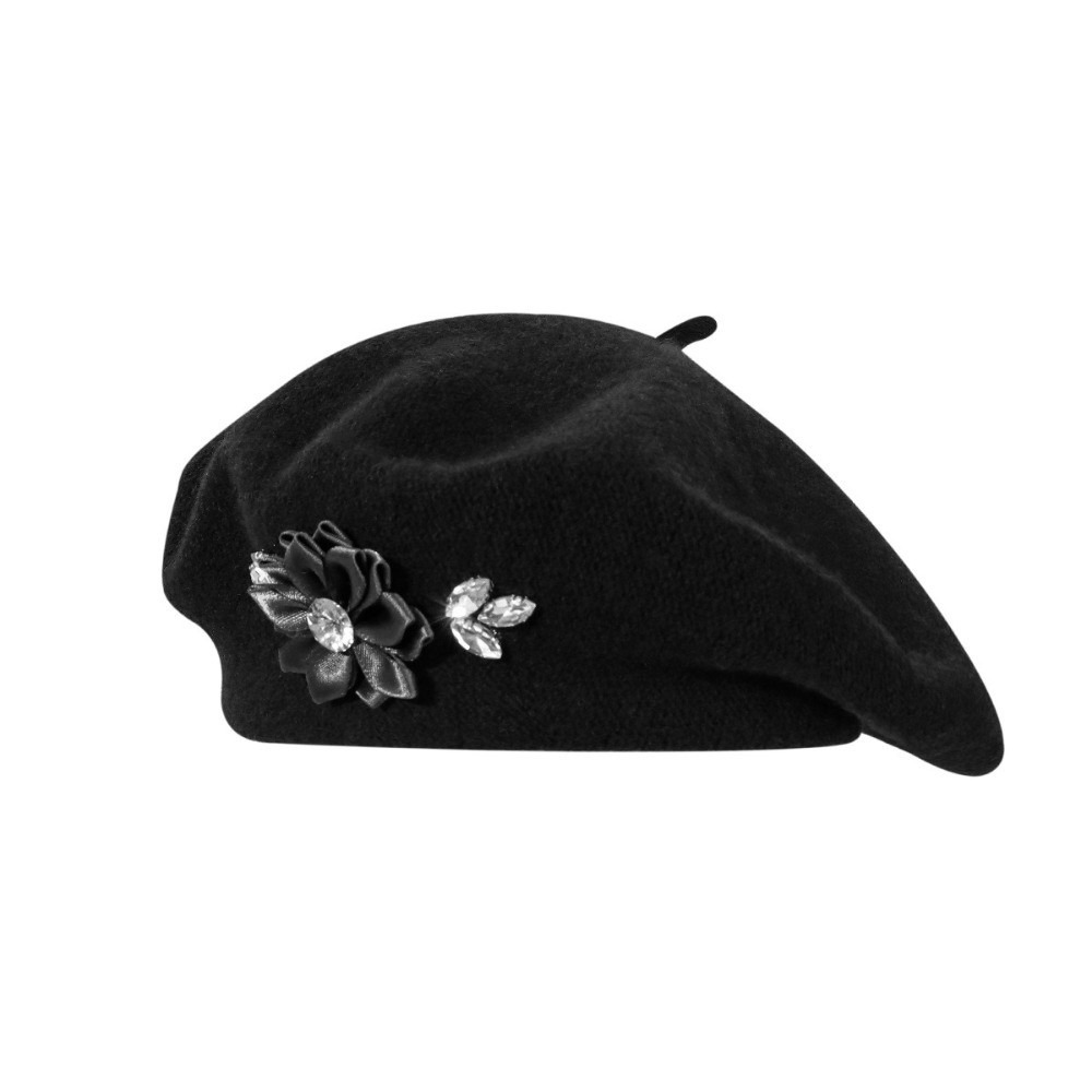 Berretto in Lana Tinta Unita a - Beret French Wool recensione e prezzo