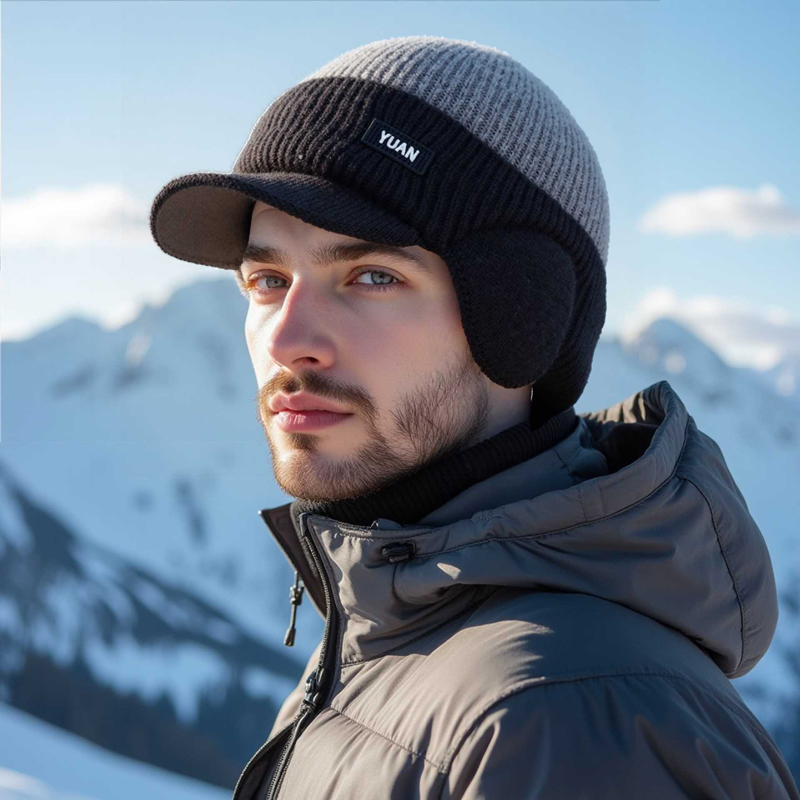 Berretto da baseball in maglia - Trapper Hat Ear Flap recensione e prezzo