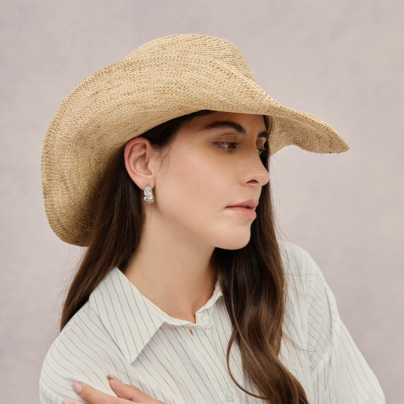 Cappello di Paglia Raffia Prem - Cowboy Hat Straw recensione e prezzo