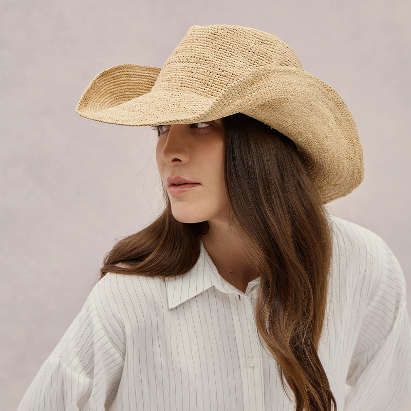Cappello di Paglia Raffia Prem - Cowboy Hat Straw recensione e prezzo